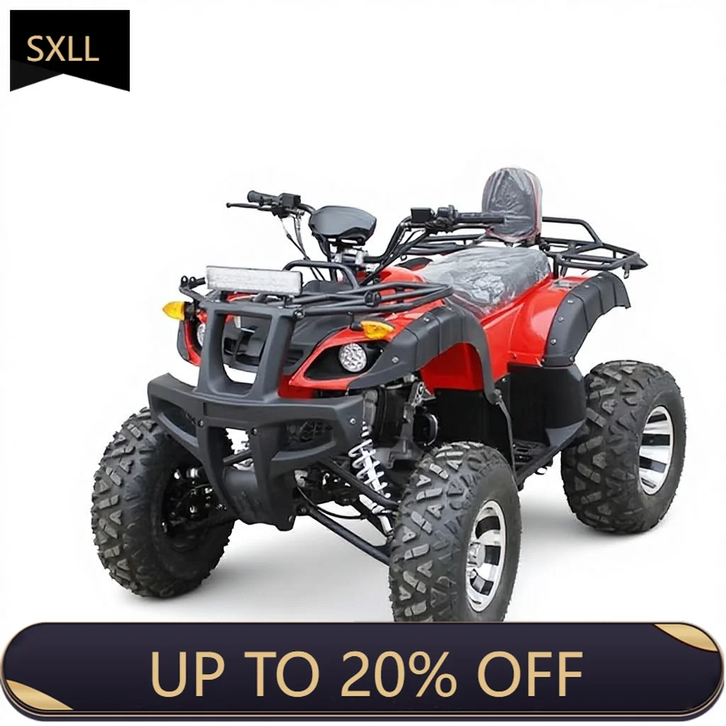 

Новый квадроцикл SXLL Daniel 200cc с амортизацией, балансирным валом, цепным приводом, четырехтактный, для бездорожья и живописных местностей