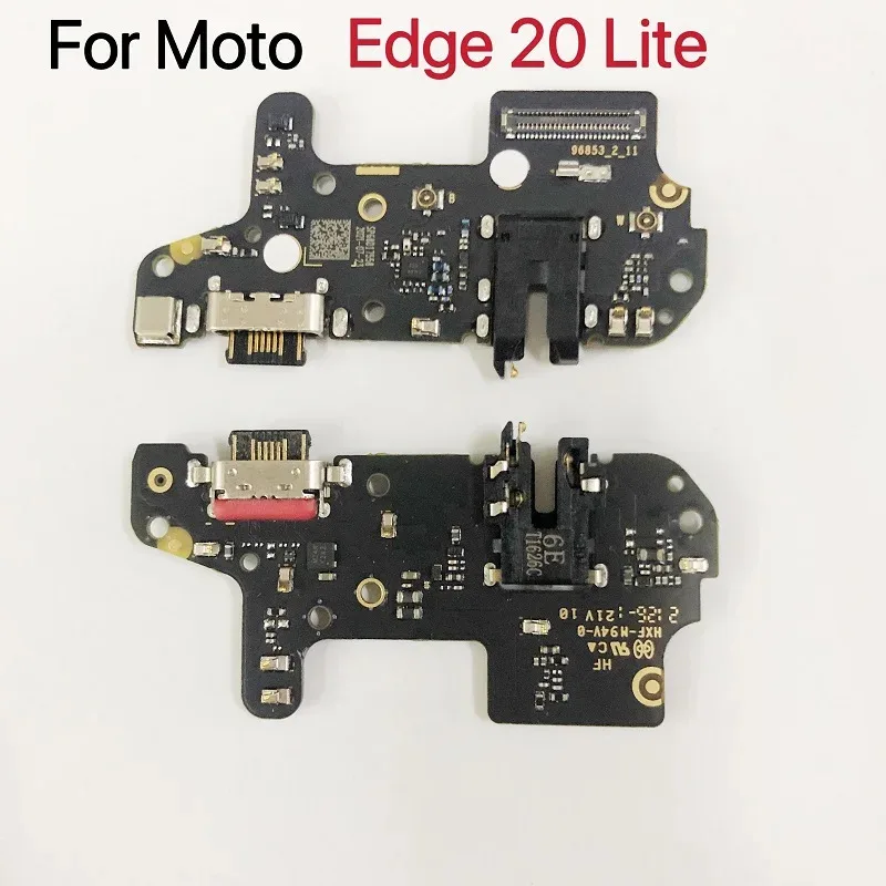 Pop For Motorola Moto Edge 20 Lite USB Charger Charging Port Dock Connector Micro Board Flex Cable