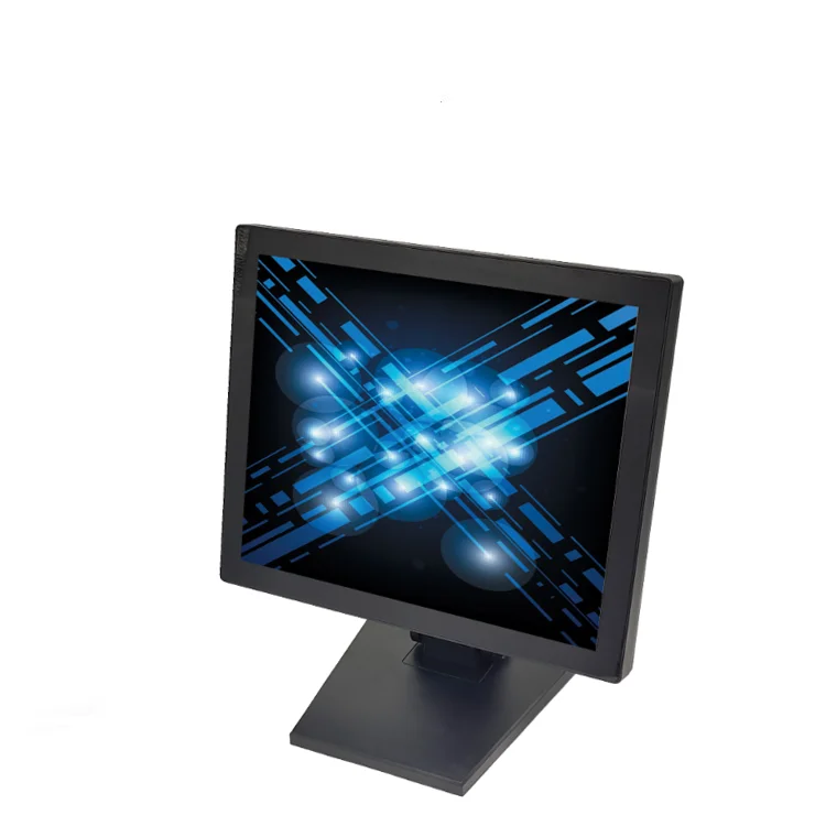 New 17 Inch Capacitive Touch Screen Monitor 4:3 Aspect USB DVI Ports Desktop/Wall-Mountable LED for Optimal Visibility Comfort