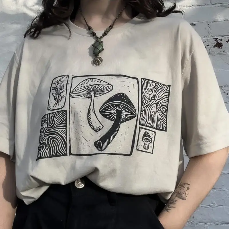 

Футболка Wonderland, винтажная футболка, женская одежда, кавайная одежда