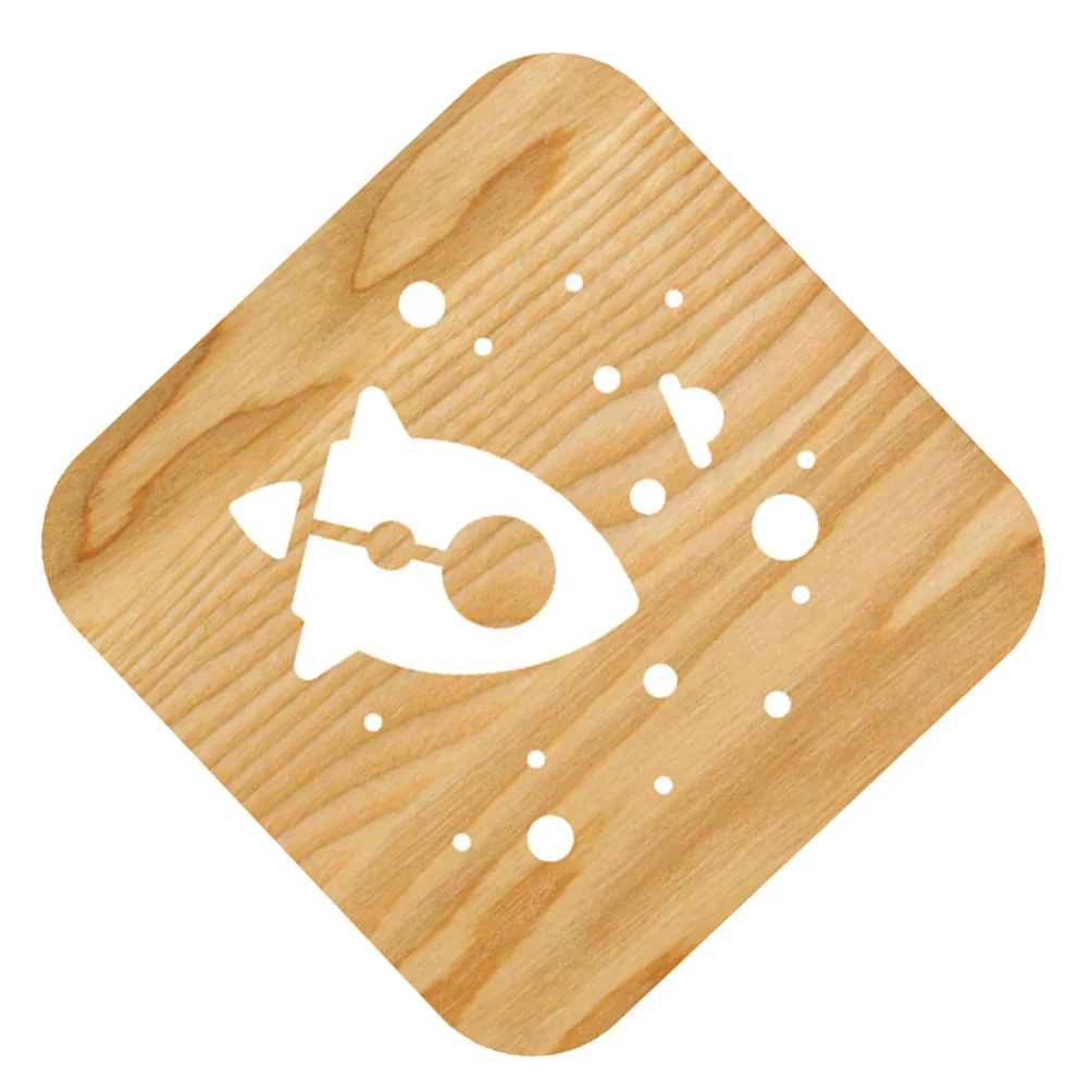 1 قطعة ضوء خشبي ثلاثي الأبعاد لغرفة النوم Usb بالطاقة مصباح للزينة المنزل ثلاثية الأبعاد ضوء المصباح الخشبي ديكور هدية #5