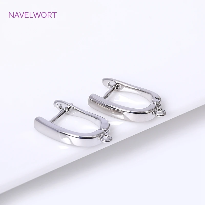 High Quality Ear wire 18K Gold Plated Brass Earring Hook Clasp,For Earring Making Findings,Accessories For Earrings