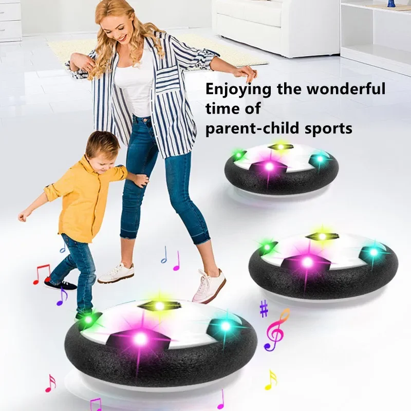 Football flottant électrique coule pour enfants, jouets d'entraînement sportif créatifs, intérieur et extérieur, clignotant LED, cadeau d'anniversaire