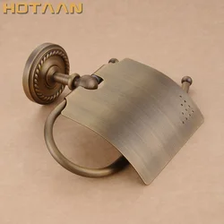 .,Antique Brass Finish  Solid Brass toilet paper holder bathroom accessoreis toilet paper holder YT-12292