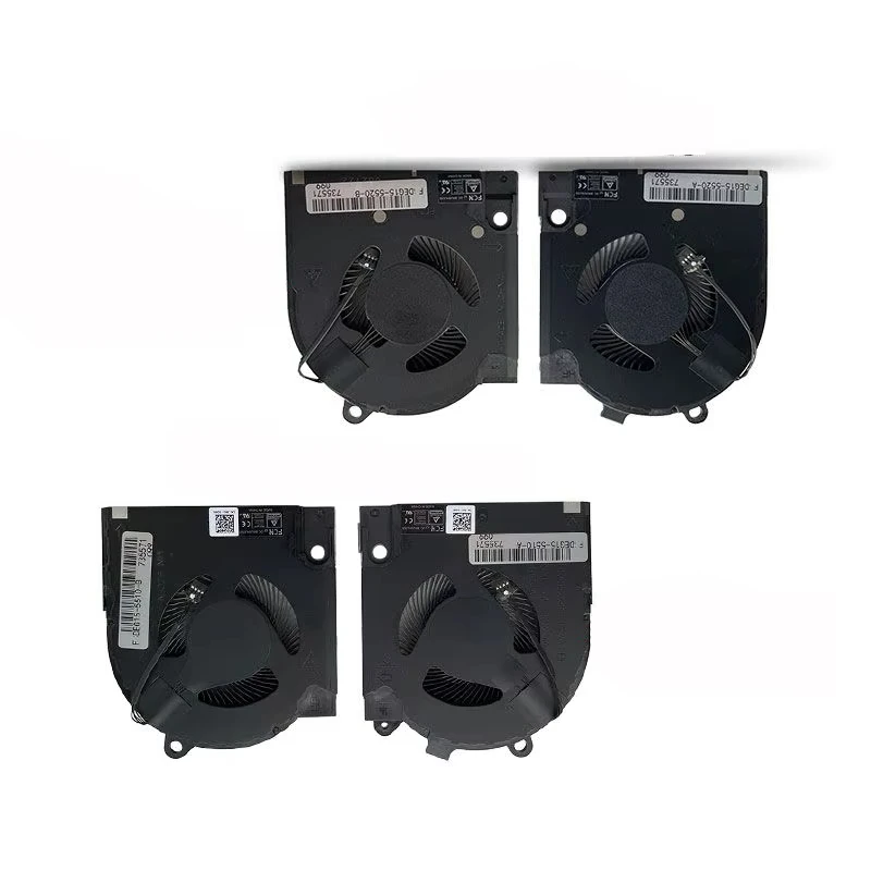 NEW Laptop CPU GPU Cooling Fan For Dell G15 5510 G15 5511 G15 5515 G15 5520 RTX3050 RTX3060 RTX3070 G16 7630 G16 7635