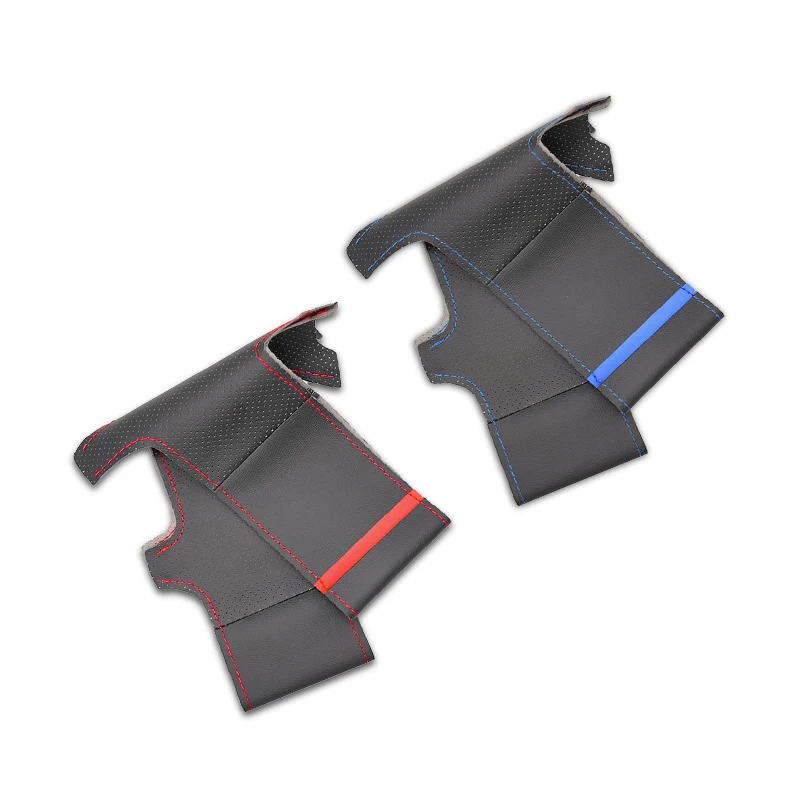 For Fiat Ducato 2006-2019 Ram ProMaster 2017-2020 Peugeot Boxer Citroen Jumper 2006-2019 Car Steering Wheel Cover Leather Trim