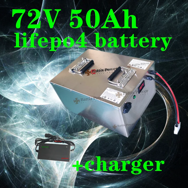 

Battis power 24S 72V 50Ah высококачественный литиевый аккумулятор lifepo4 прочный