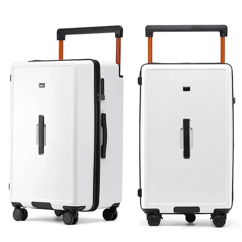 Large Capacity Wide Pull Rod Suitcase Female Student Thickened Password Travel Male 26 Inch Universal Wheel Trunk Package Case