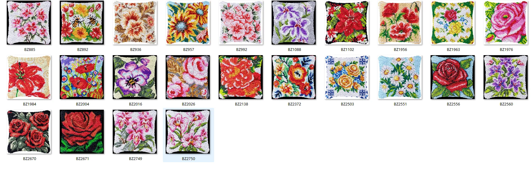 

Комплект крючков с защелкой в виде пчелы, ковер, холст, цветные цветы, ручная работа, Xaoppakket, сделай сам, ковер, вышивка, цветы ручной работы 43-43 см