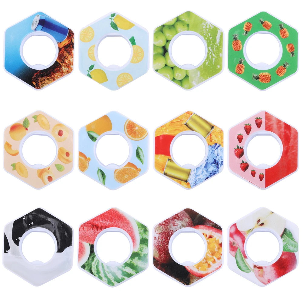 Dosettes de saveur d'air avec parfum, bouteille d'eau, 0 calories, portable, sport, eau, HI, anneaux de saveur de fruits