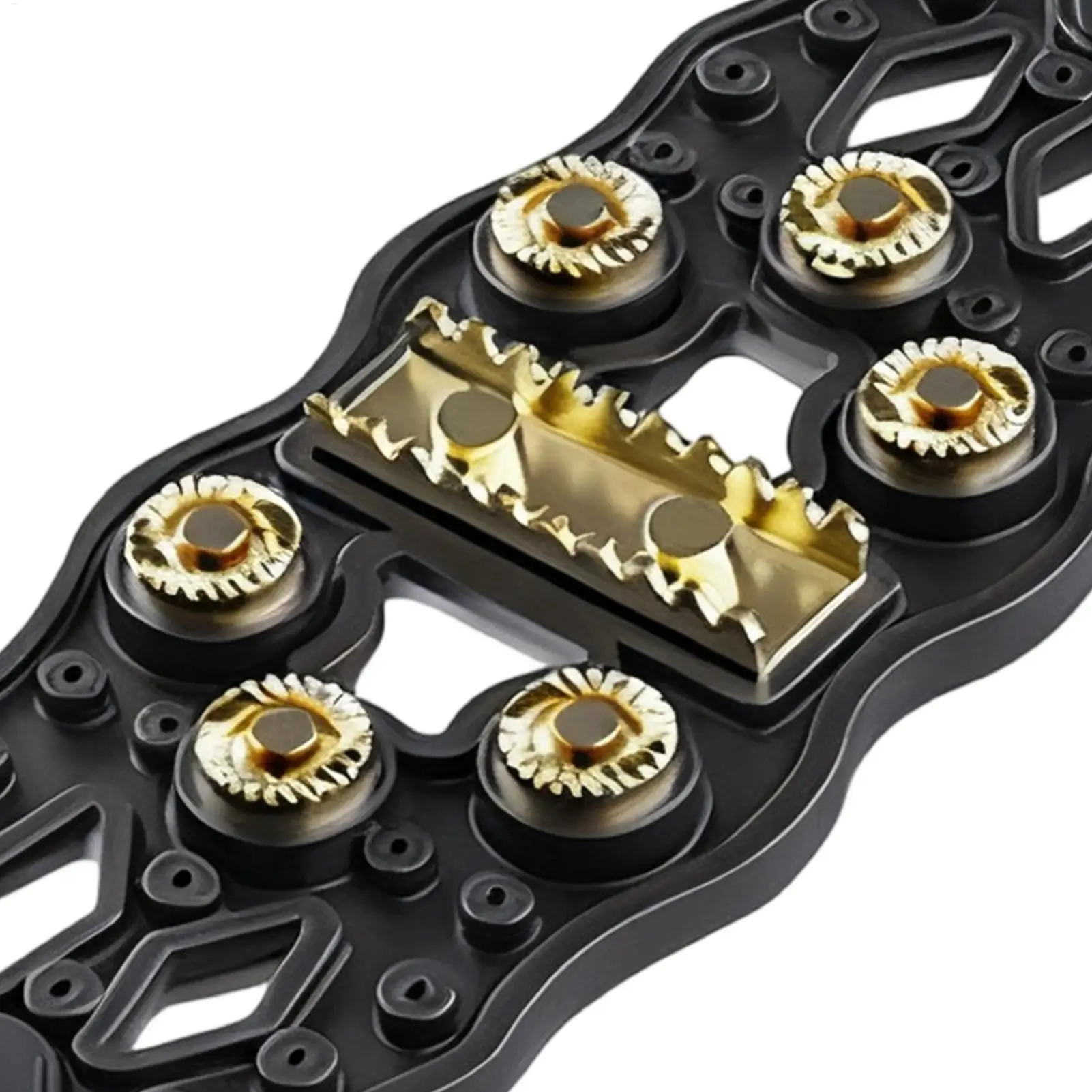 Tire Chains Heavy-Duty Anti-Slip Cleats Spikes Quiet Truck Tire Chains For Ice Winter Hiking Trailer Offroad Lawn Fishing