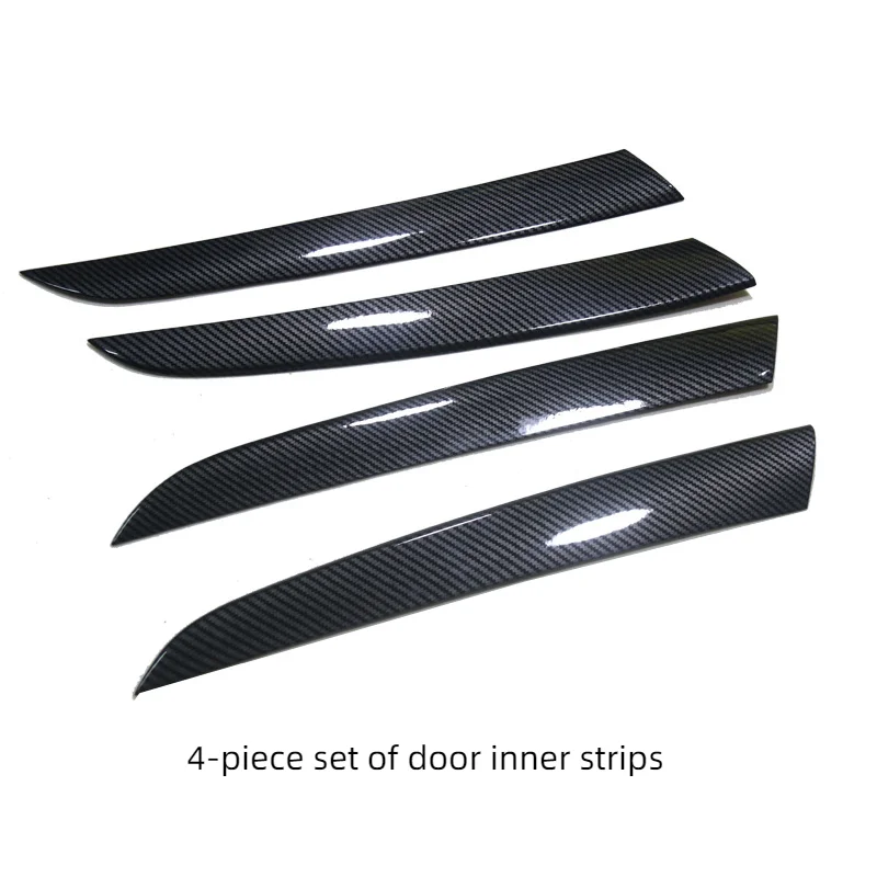 High Quality Carbon Fiber Water Transfer Printing Car Interior Interior Sticker Decoration Anti Scratch Kit for X6 E71