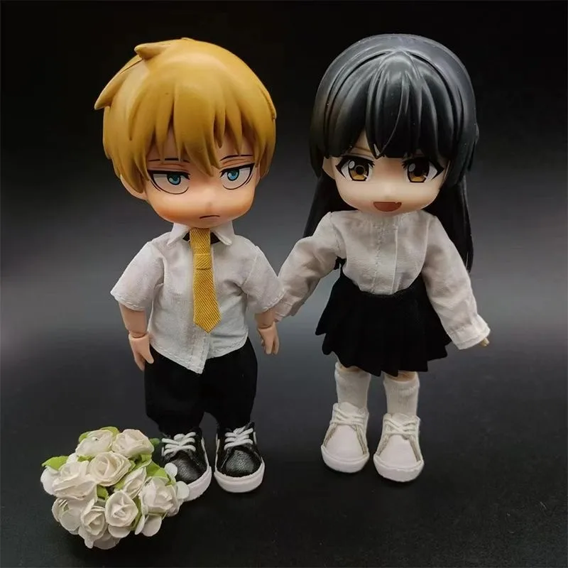 Ob11 baby clothes short sleeve YMY shorts MOLLY 1/12 BJD GSC plain clay hand-made doll clothes doll accessories