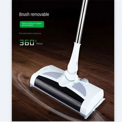 Nuova spazzatrice elettrica e traino macchina All-in-one per uso domestico multifunzionale comoda spazzatrice ricarica Mop pigro