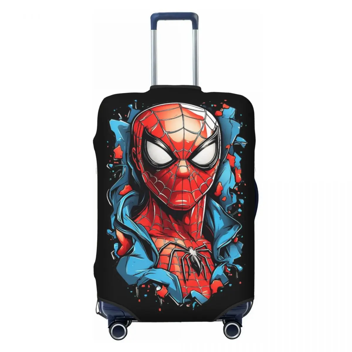 

Custom Custom Spiders Movie Mans Cartoon Superhero Luggage Cover Protector Elastic Travel Suitcase Covers