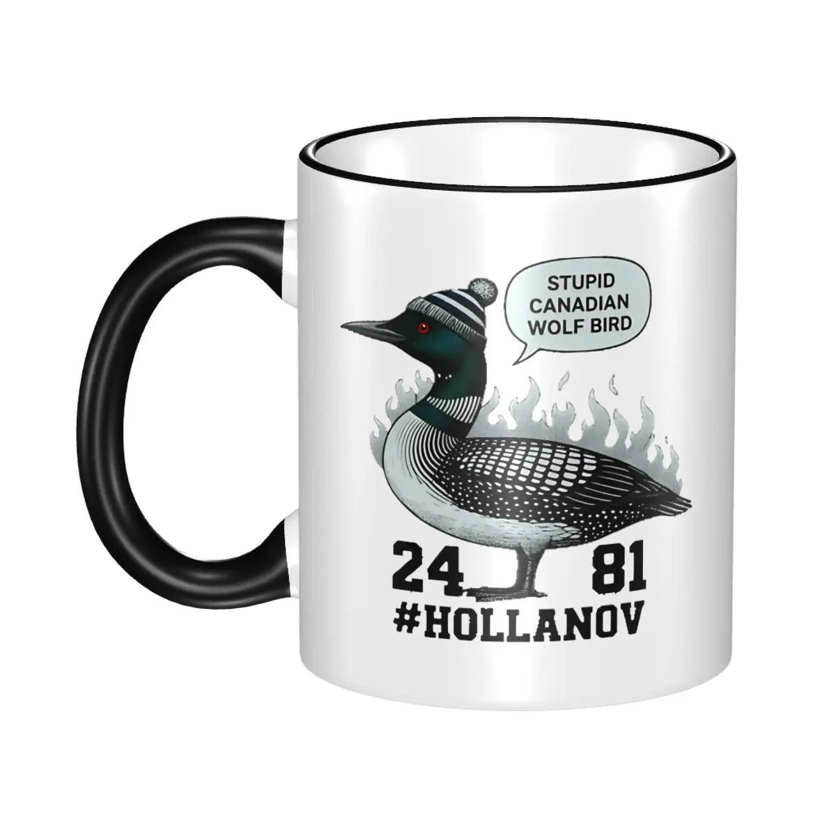

Unique Design Heated Rivalry,Hollanov 24-81- Rivalry To Romance Hockey Merch Mug Funny Coffee Cup