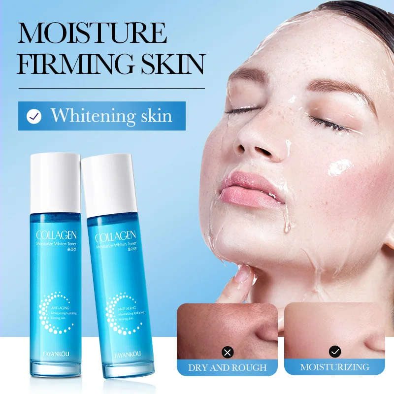

Whitening toner collagen moisturizing absorbable firming skin brightening skin tone Improve rough and peeling skin Skincare