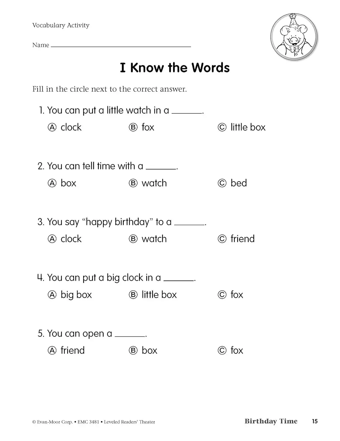 مسرح القراء المستويين من إيفان مور، مصنف الصف الأول، العمر 6 7 8 9، الكتاب الإنجليزي 9781596733961