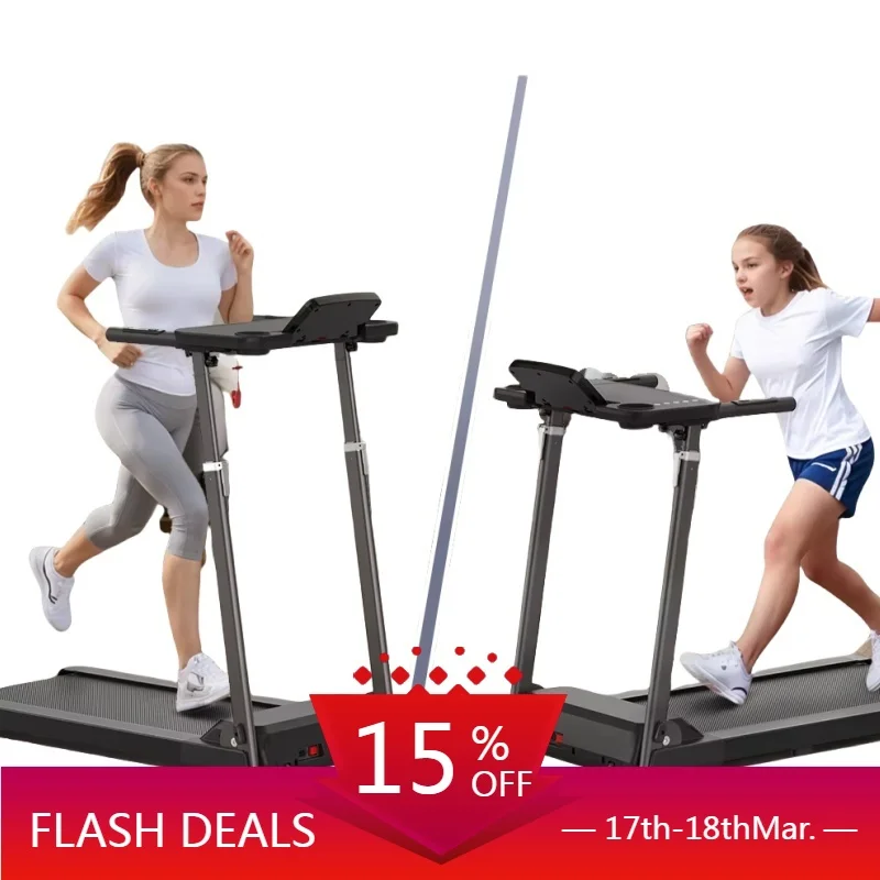 

STLF 2025 New Arrival Home Exercise Fitness Treadmill With LED Screen Portable Office Desk-Elevate Treadmill Motor Drive Wake Ru