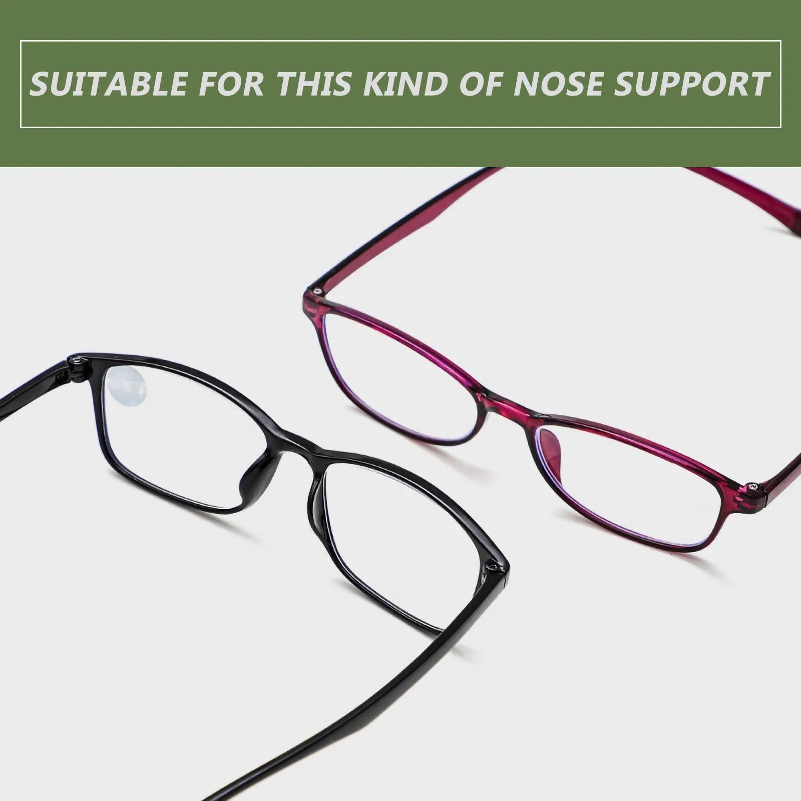 

15Pairs Premium Non-Slip Eyeglass Nose Pads Silicone Nose Gaskets for Glasses Optical Frames Enhanced Grip Durability Comfort