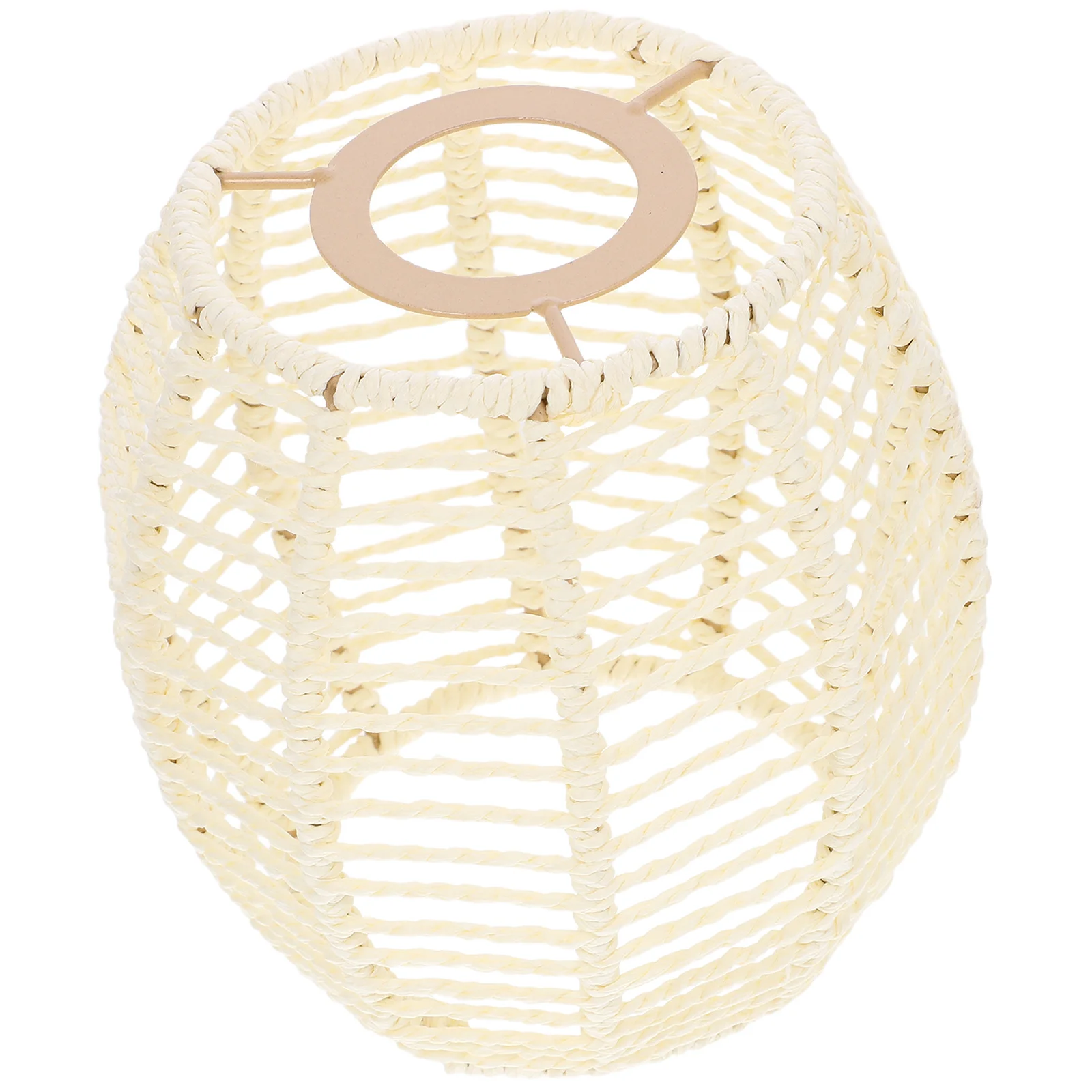 

Pendant Lamp Shade Handwoven Boho Lampshade Rustic Chic Light Accessory for Home Farmhouse Restaurant Decor Use