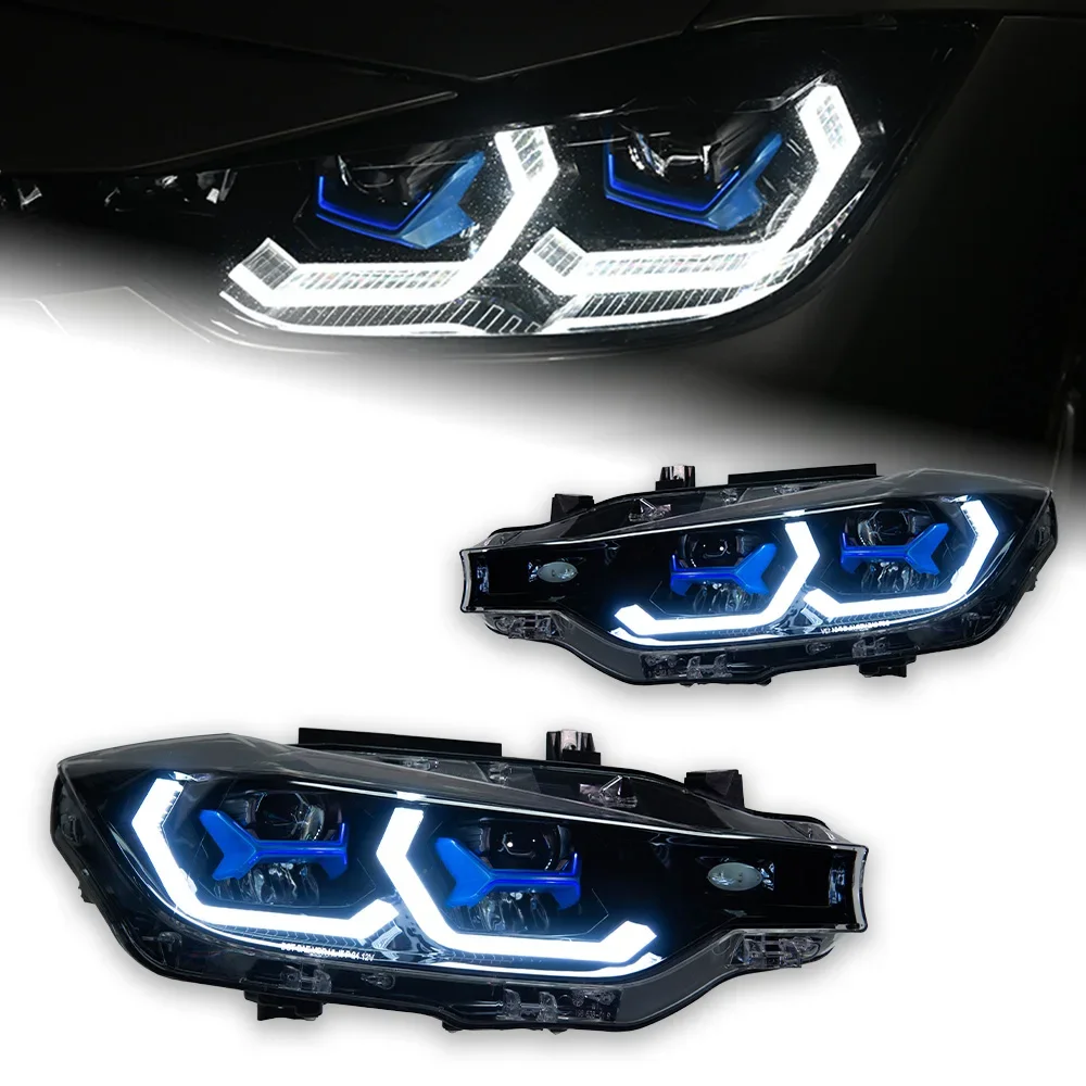 F30 2013-2018 Light Emitting Diode DRL Headlights New Condition Laser Projector Lens Front 318i 320i 325i Auto Parts Lights