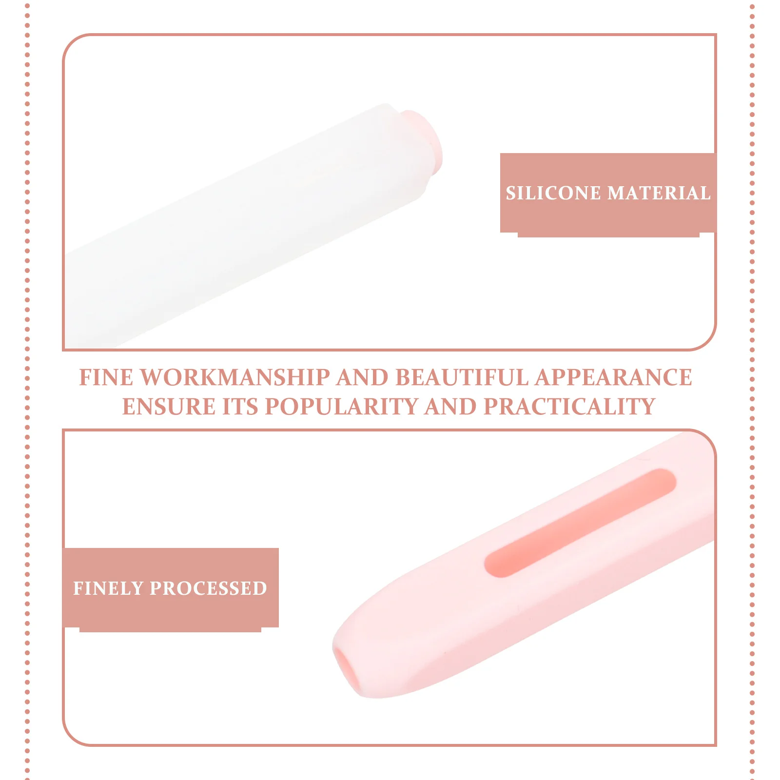 

1pcs Silicone Sleeve For Pencil 2 Anti-Slip Durable Protection Stylus Cover Pencil Protector Accessory Tablet Pc Parts