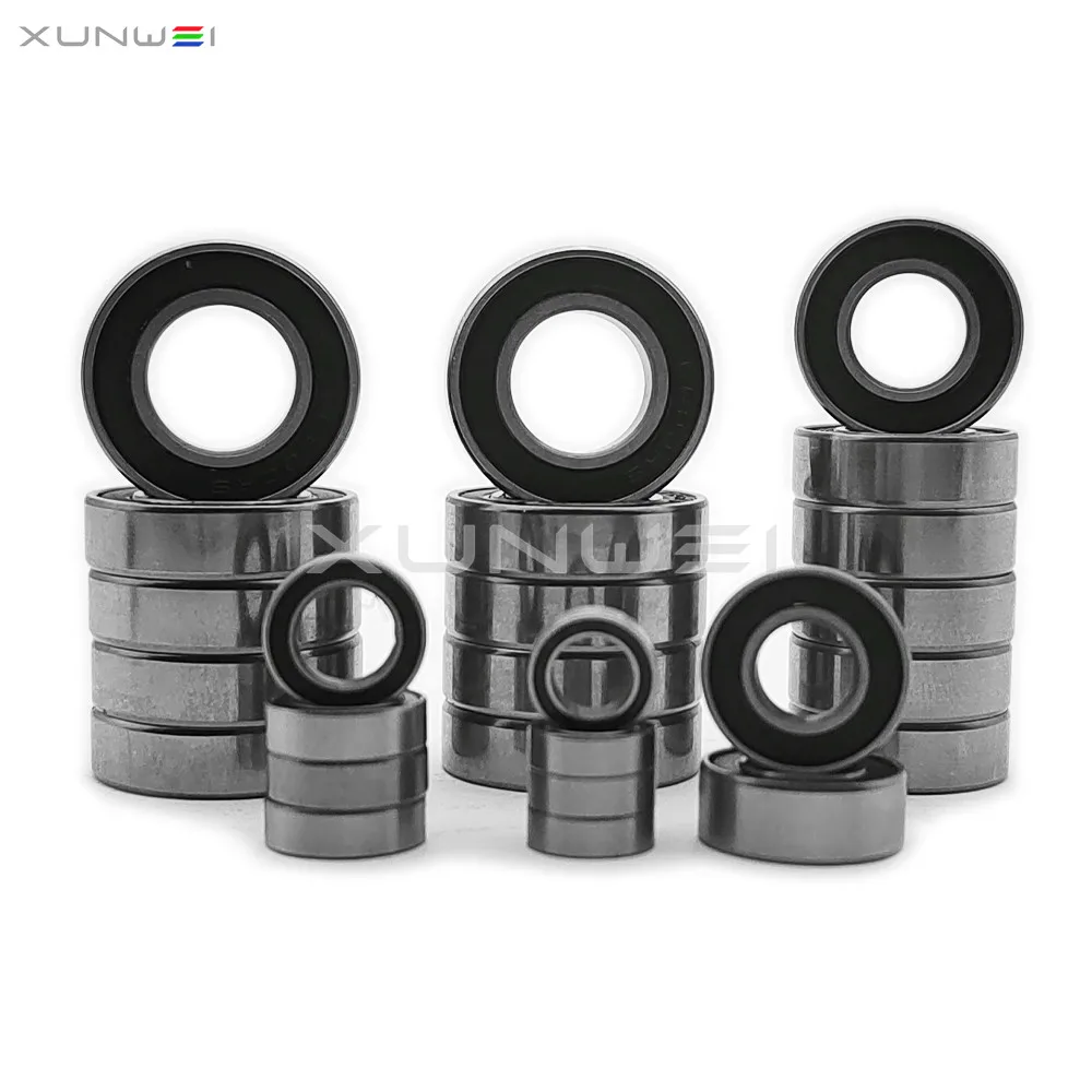 Chrome Steel Ball Bearings Kit Rubber Sealed 26pcs/set for RC Traxxas 1/8 Sledge 4x4 4WD Rc Off-Orad Truck Car Parts