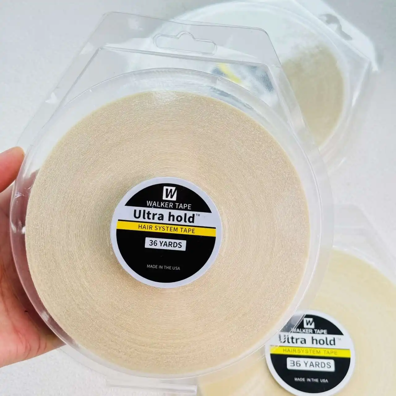 

1 Roll 36 yard Walker Ultra Hold Hair System Tape Double Sided Adhesive Tape for Toupee Wig Hair Extensions