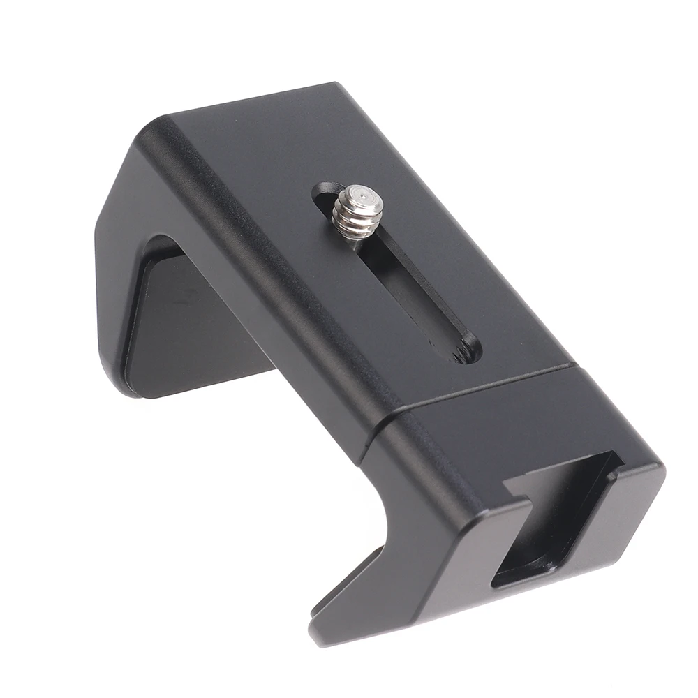 Aluminum Alloy Charging Treasure Clip Metal Phone Holder Clamp With Cold Shoe Tripod Mount Clip for TikTok Vlog Photography
