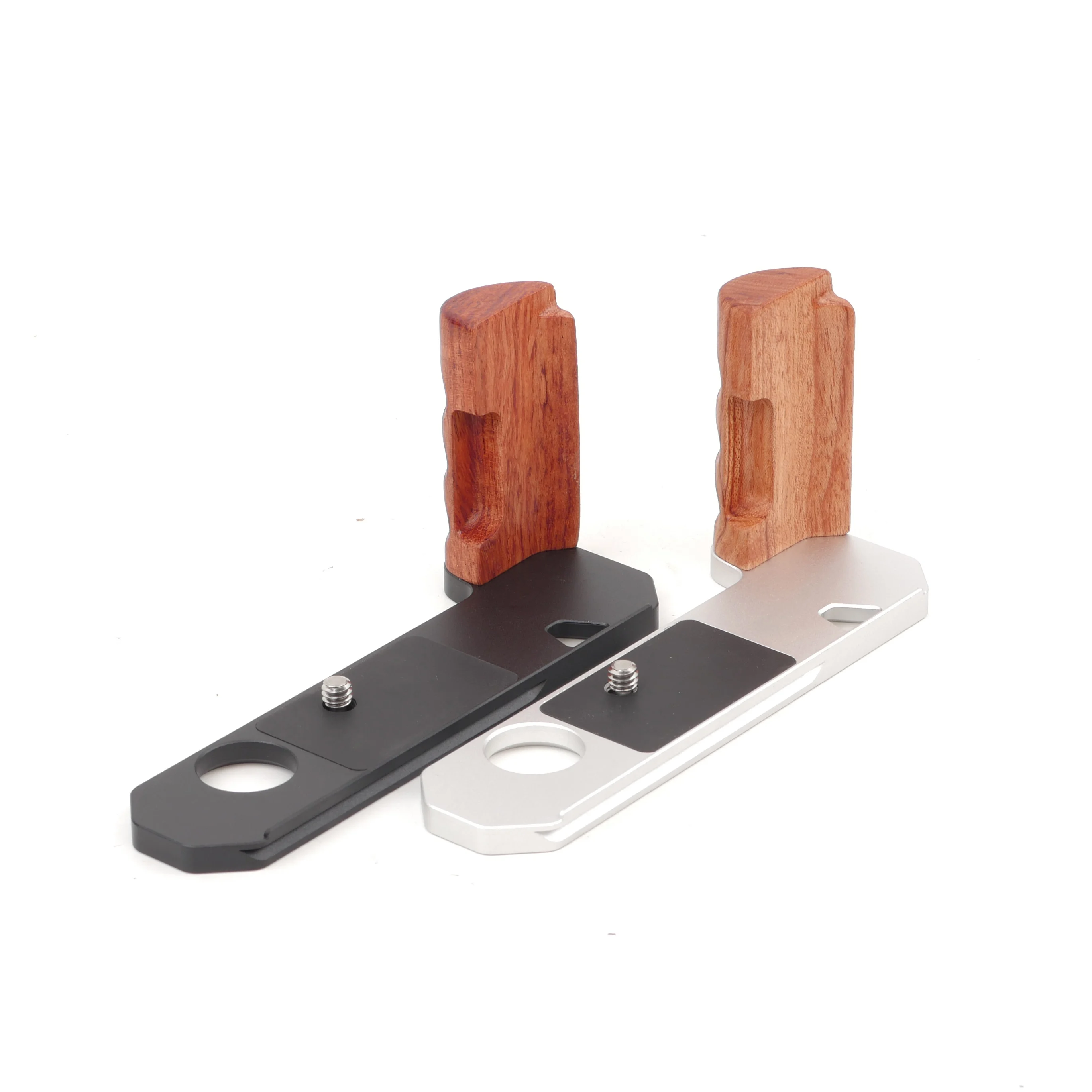 صالح قبضة اليد مقبض خشبي قبضة الخشب L قوس لنيكون نيكون نيكومات FTN FT2 FT3 لوحة الكاميرا ترايبود قوس صالح ARCA RRS LEOFO #1