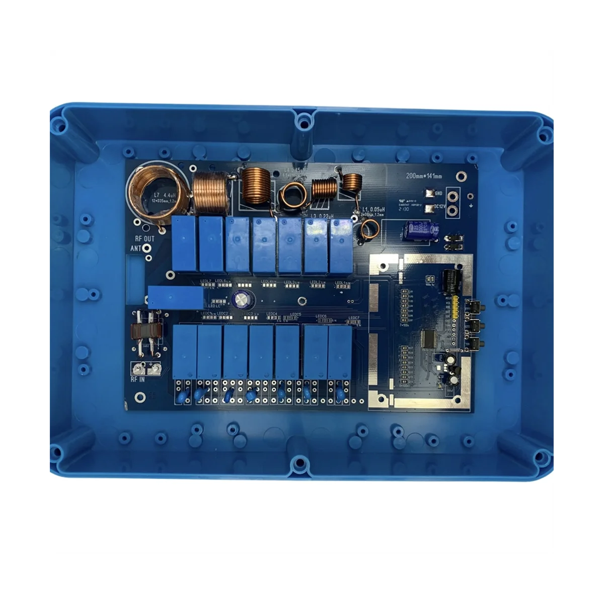 Imagem -05 - Sintonizador Automático de Antena Versão de Atualização do Firmware Programado Conjunto Completo Soldado Atu100 Atu100 Atu200 1.954mhz 150w