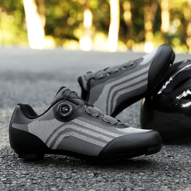 

Outdoor Breathable Professional Mtb Sneaker Male Water-resistant Speed Cycling Sneaker Large Size 48 Road Cycling Shoes Men 2026