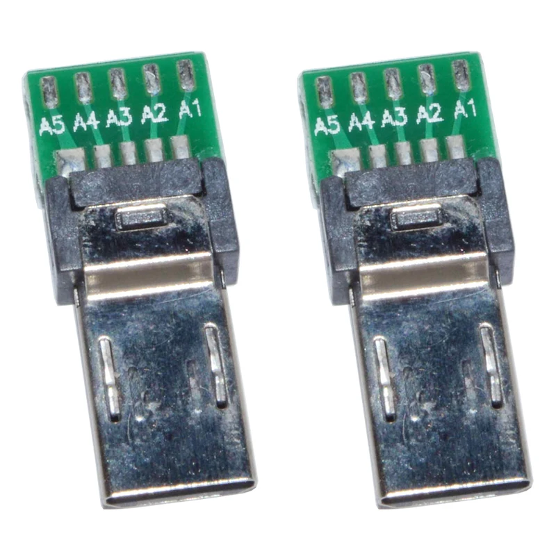 2PCS RC Drone Model Airplane Shutter Video Data Connector USB Interface PCB Wiring Board for A7R Terminal Adapter Connection