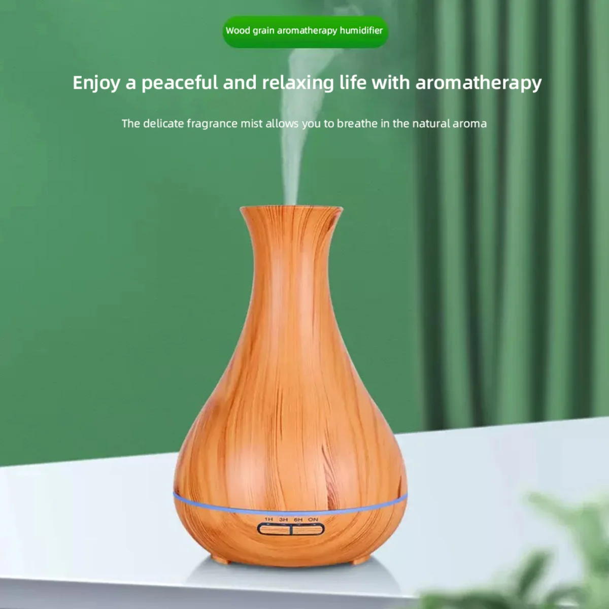 USB Humidifier with Auto Shut Off & 7 Color LED  Compact Air Moisturizer for Office & Home