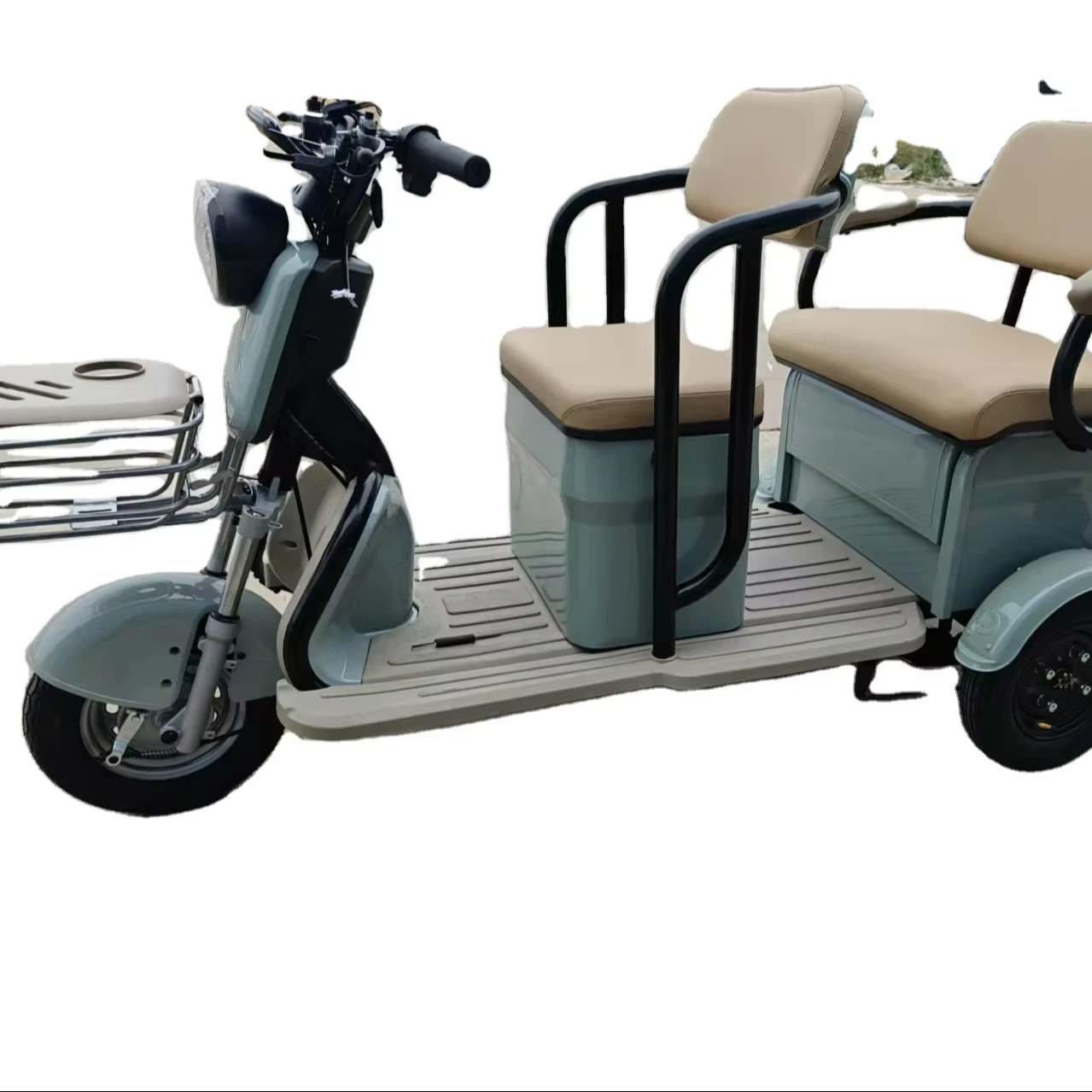 

High Quality Hot Selling Electric Tricycle 3 Seats Electric Scooter Electric Cargo Bike