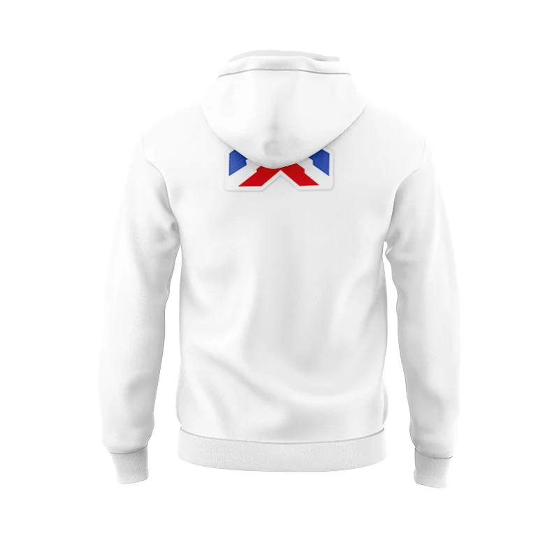 France Home Away Rugby Jersey Domicile white Rugby Hoodie Jersey (Custom name and number )