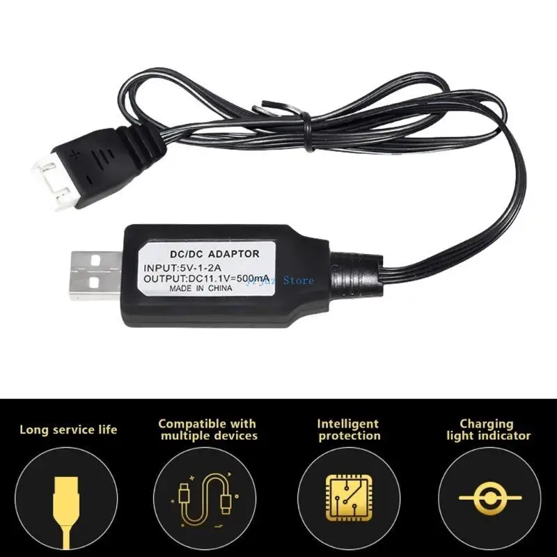 

583D модернизации USB Chargers Cable USB Chargers Cable ABS USB Зарядка кабель легко использовать для батареи Quadcopter FPV