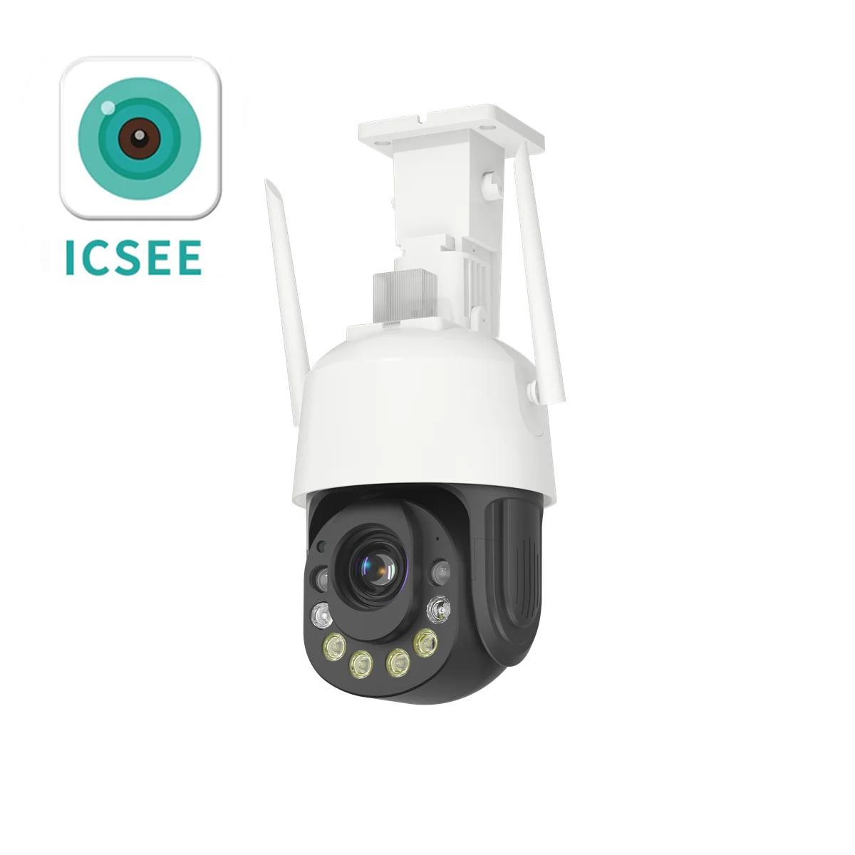 

4.5Inch Metal 5MP 1620P iCsee APP 18x Zoom 4G/WIFI IP Camera Full Color AI Humanoid Detection Home Security CCTV Baby Monitor