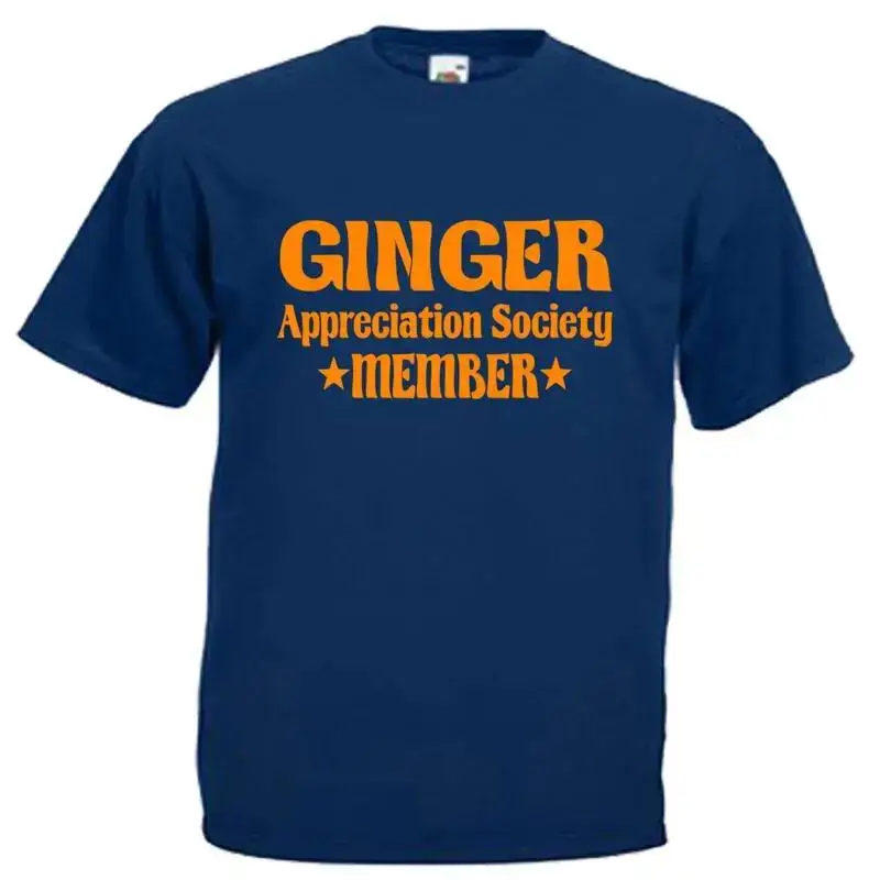 Ginger Appreciation Society Adults Mens T Shirt