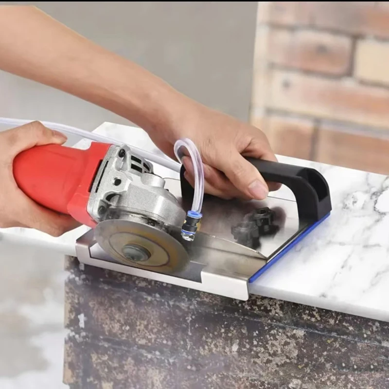 Комплект подставки для угловой шлифовальной машины типа ABDJ-100 для плитки 45 ° Угловая шлифовальная машина для резки фаски, инструмент для снятия фаски с металлической рамой