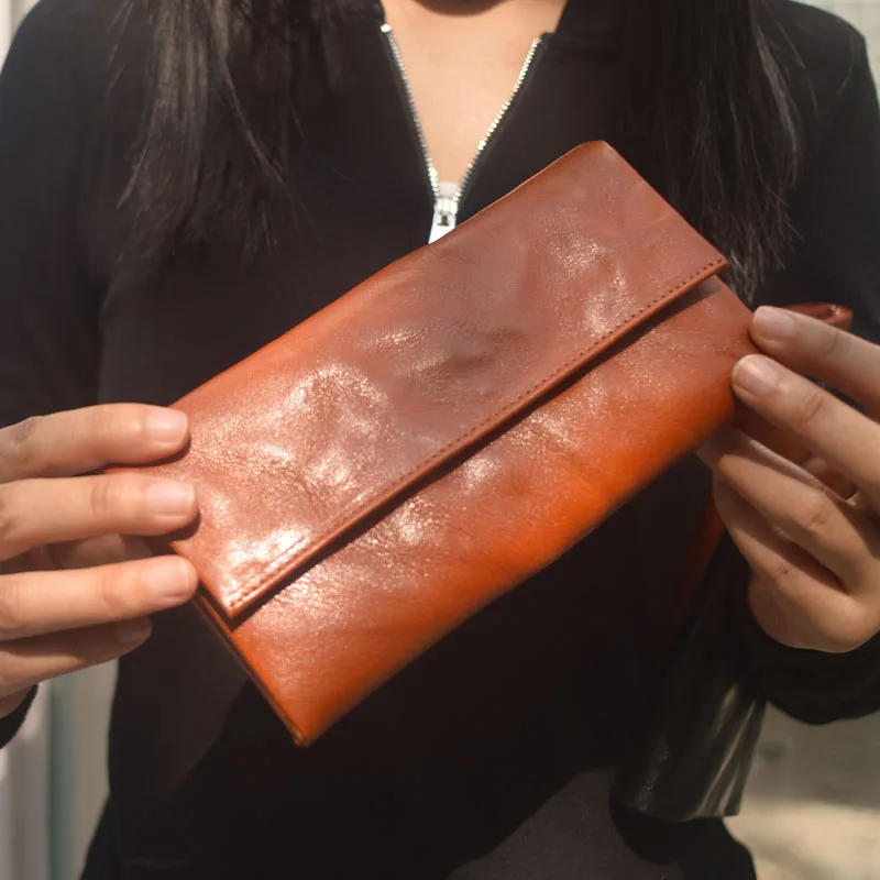 aetoo-retro-genuine-leather-long-wallet-for-men-vegetable-tanned-cowhide-hidden-buckle-wallet-handcrafted-personalized-mobile