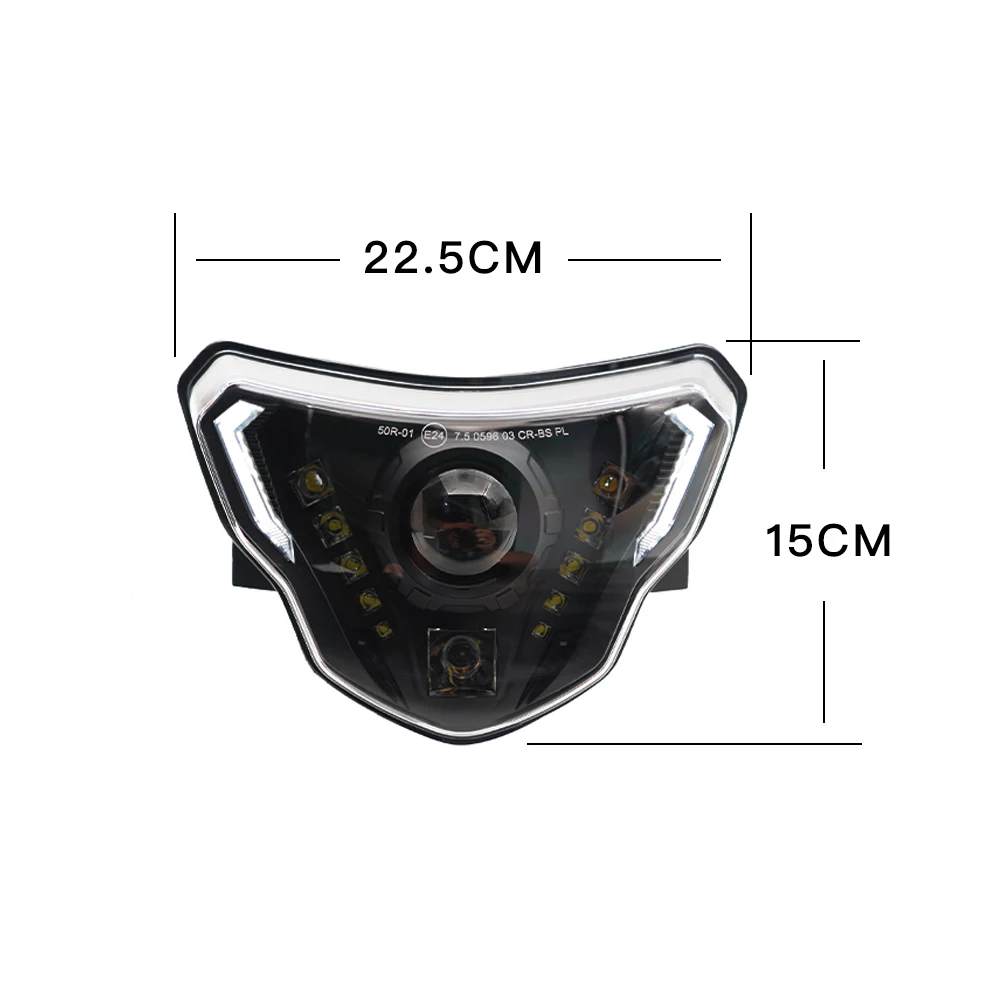 

Motorcycle Lighting System Led Headlights With High/low Beam Lights For BMW G310 G310R G310gs For BMW Motorcycle Accessories