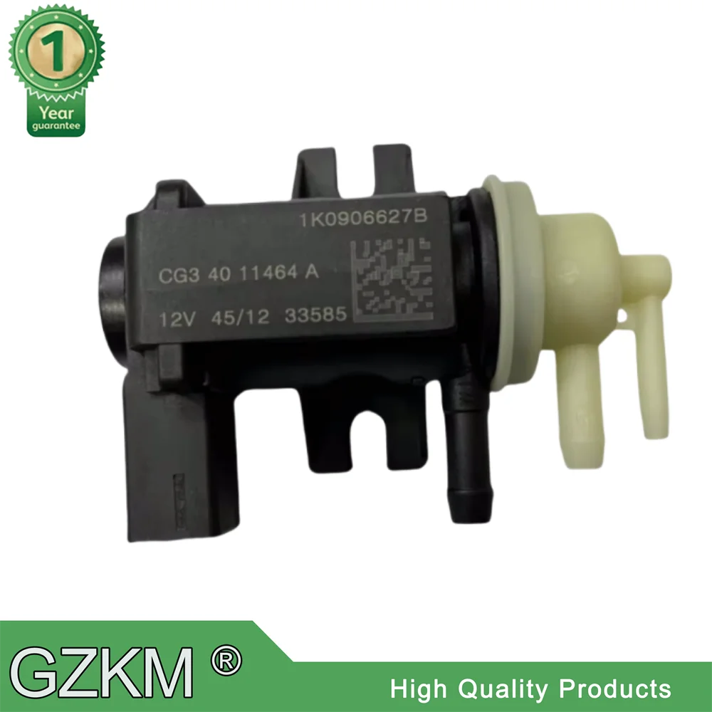 OEM 1K 0906627 B Turbo Boost Vacuum Control Pressure Valve N75 do Volkswagen Passat Polo Golf Audi A3 A4 TT Skoda Superb Octavia