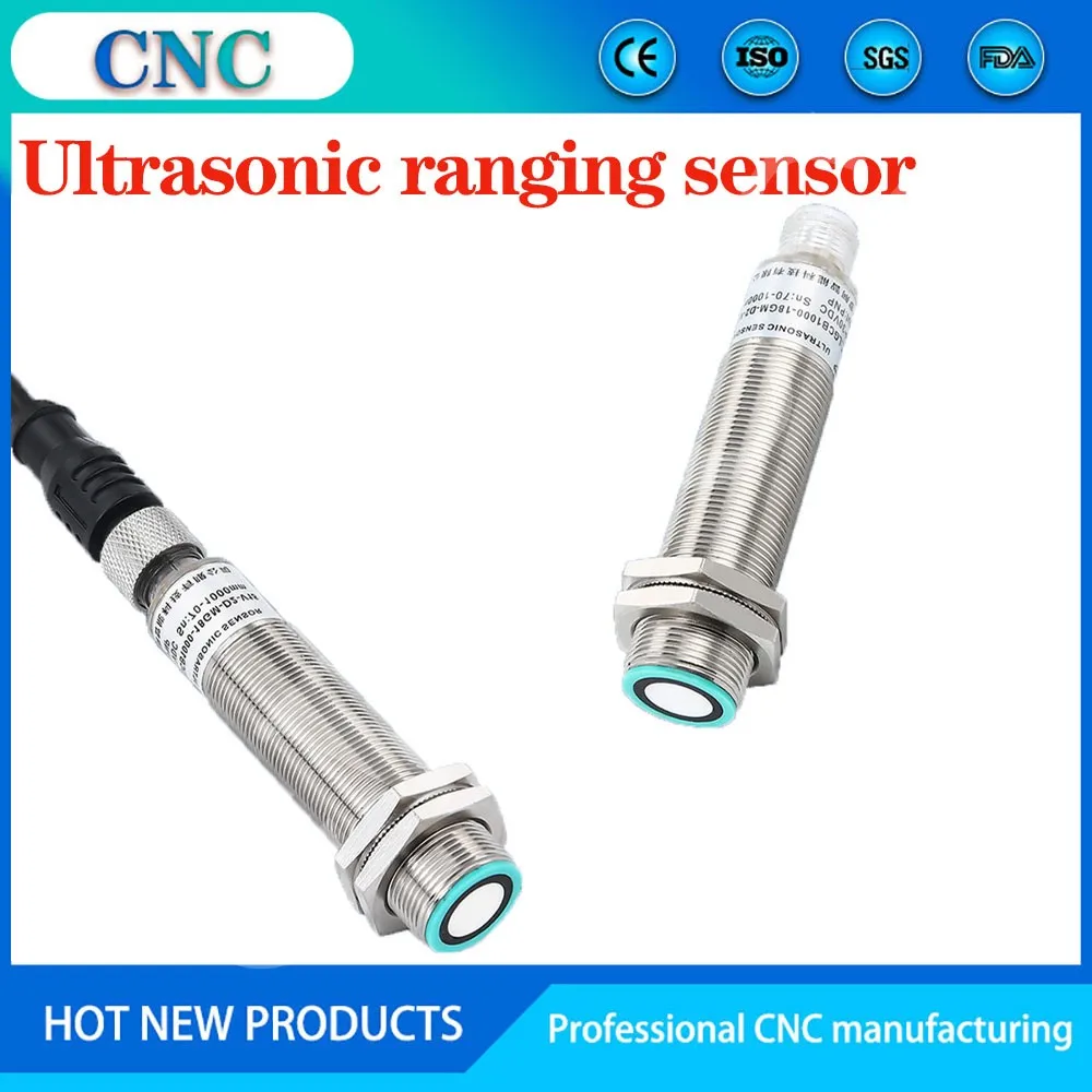 Ultrasonic ranging sensor detection distance 1-6 meters millimeter-level precision detection