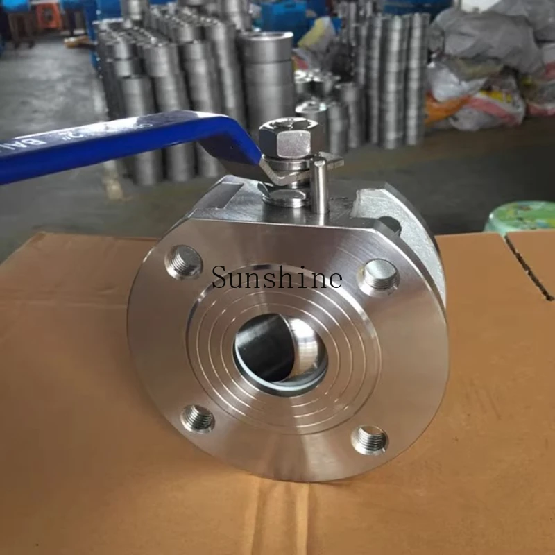 

Q71F-16P ultra-thin flange clamping ball valve, stainless steel 304