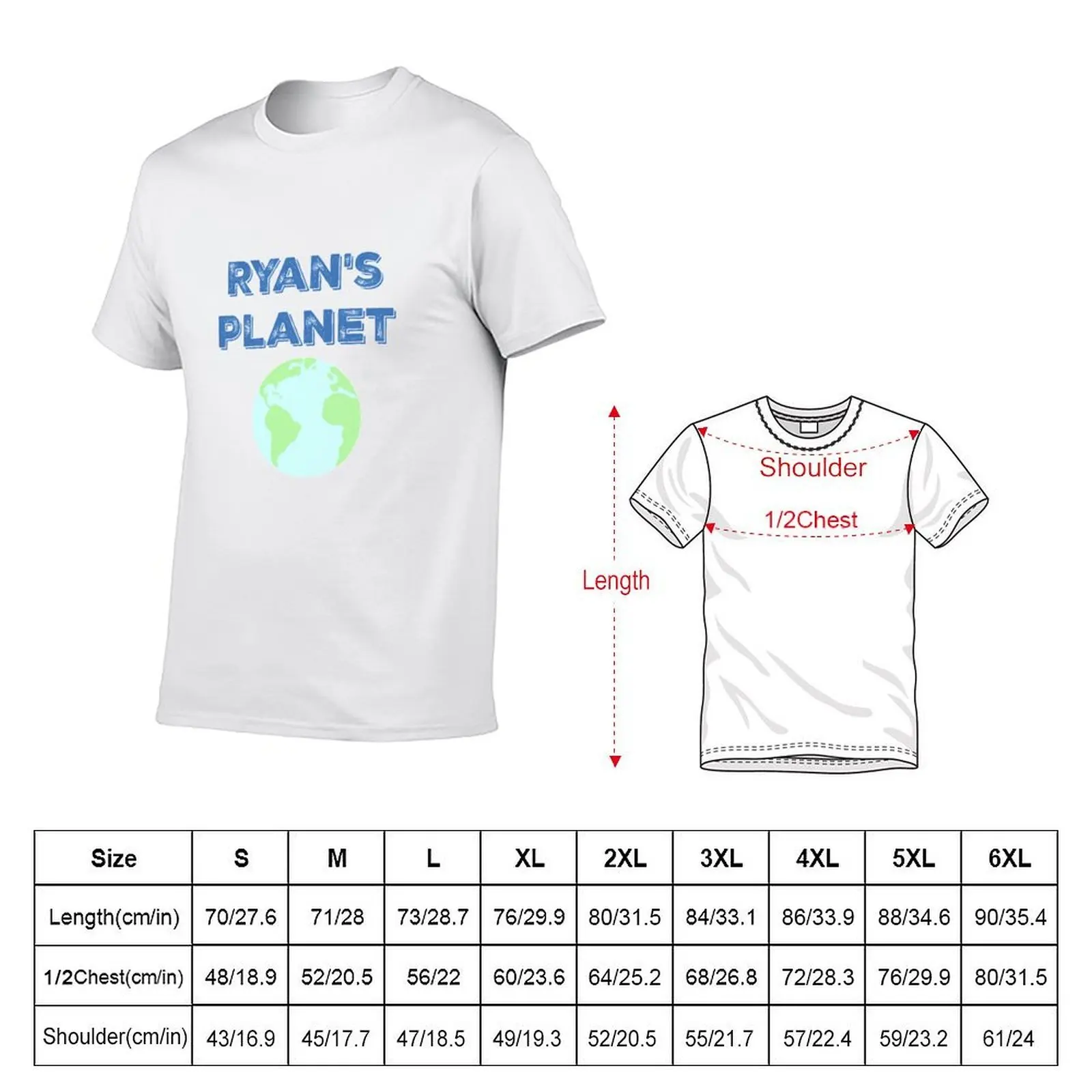 Ryan's Planet--Degrassi T-Shirt man t shirt luxury anime t shirts oversize T-Shirt
