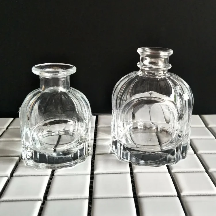 50ml 100ml Perfume Bottle Frence Girl Mini Storage Aromatherapy Container Accessories Glass Bottle Home Decor Sealed Glass Jar