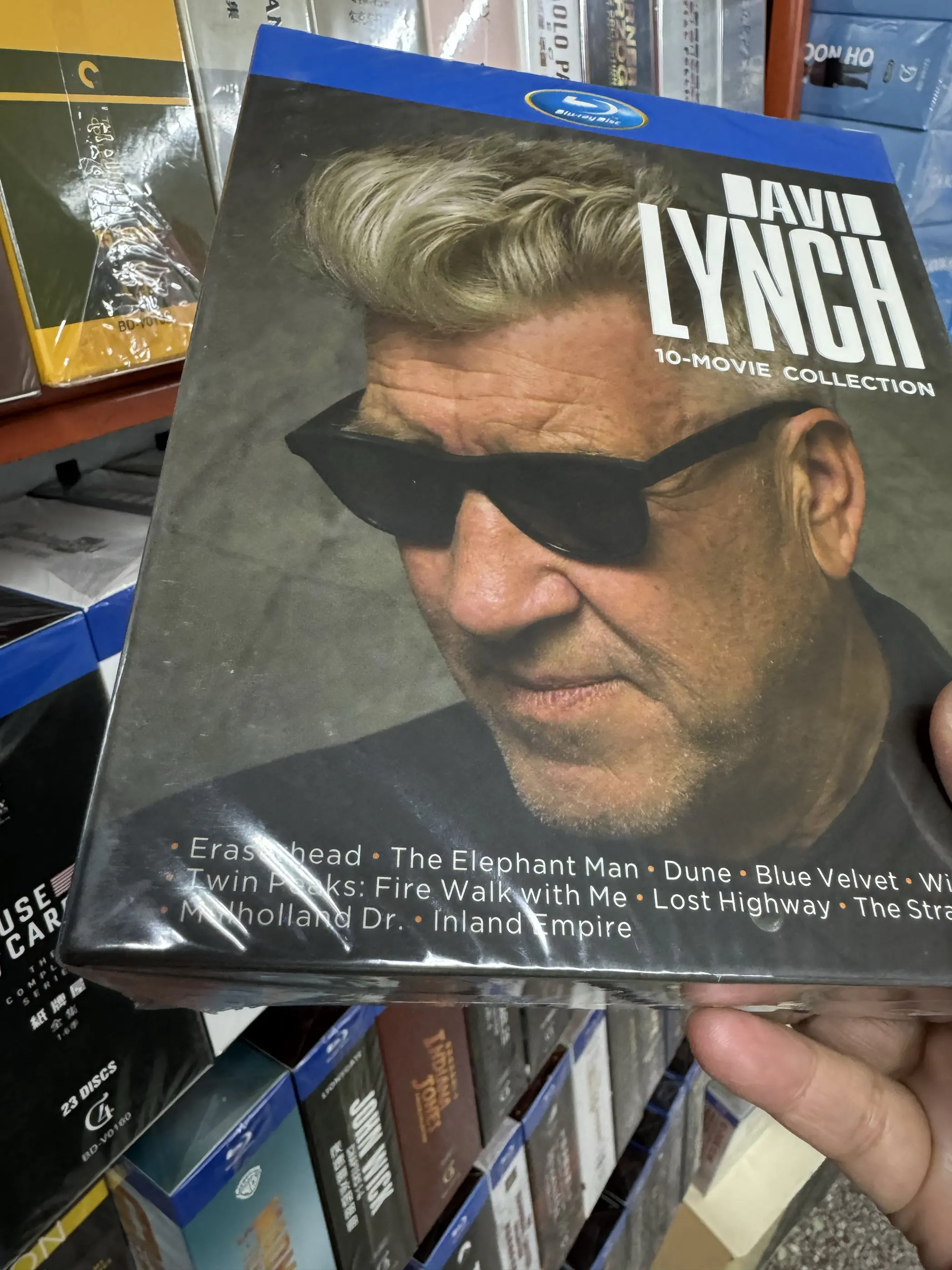 David Lynch Film Collection Blu-ray Box Set Bonus Features English Audio Chinese Subtitles Classic Movies