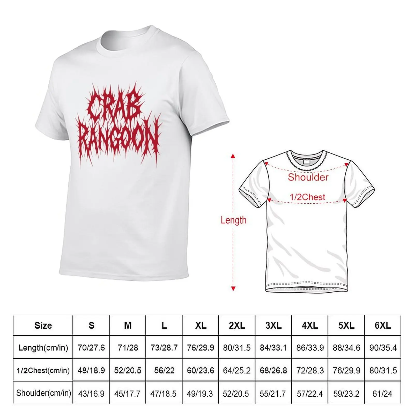 Crab Rangoon T-Shirt t shirt for man man t shirts cotton T-Shirt